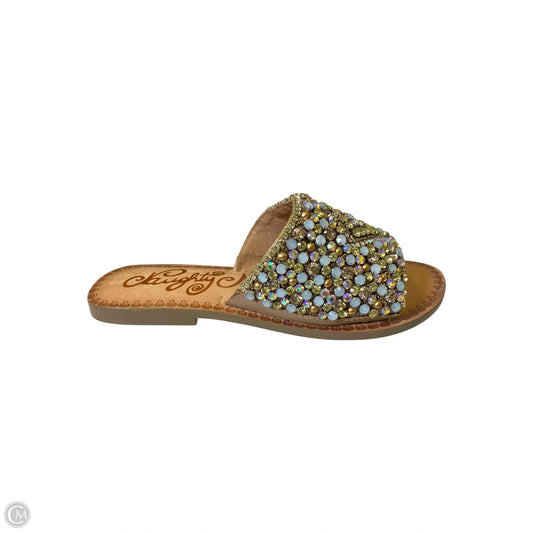 Sandals Flats By Naughty Monkey In Multi-colored, Size: 6.5