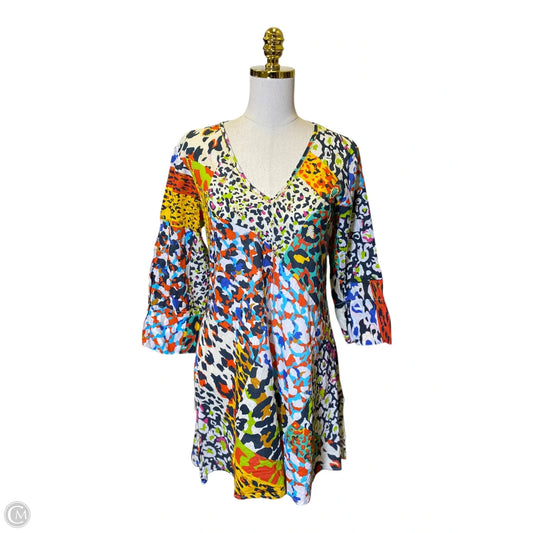 Dress Casual Midi By Clothes Mentor In Multi-colored, Size: M