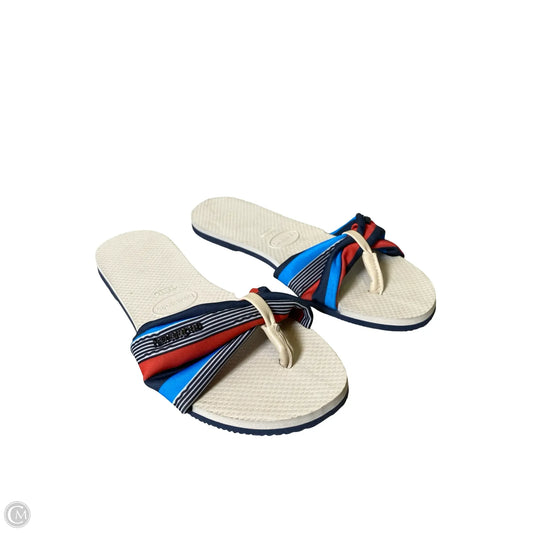 Sandals Flats By Havaianas In Multi-colored, Size: 7