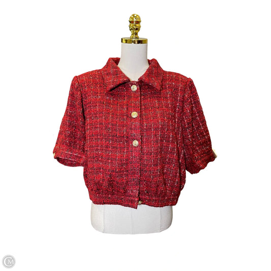 Jacket Other By Clothes Mentor In Red, Size: Xl