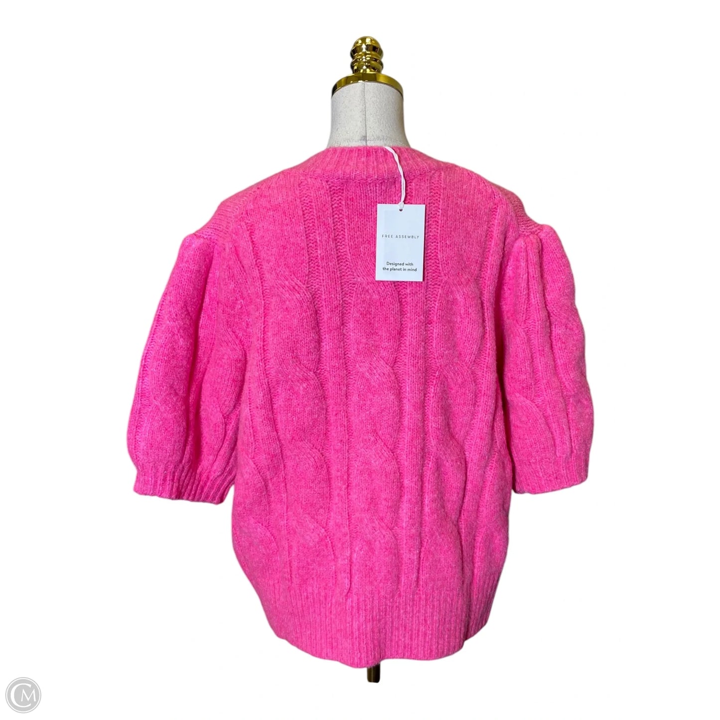 Cardigan By Free Assembly In Pink, Size: Xl