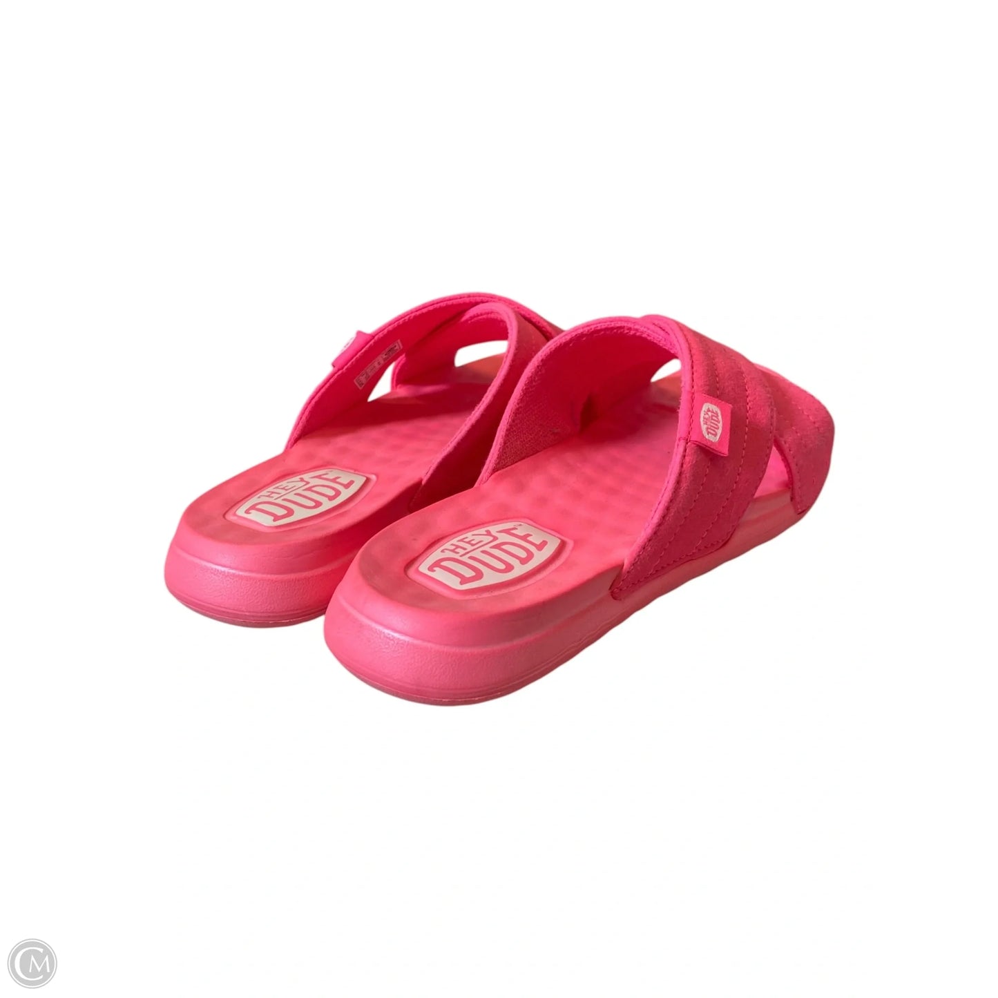 Shoes Flats By Hey Dude In Pink, Size: 6