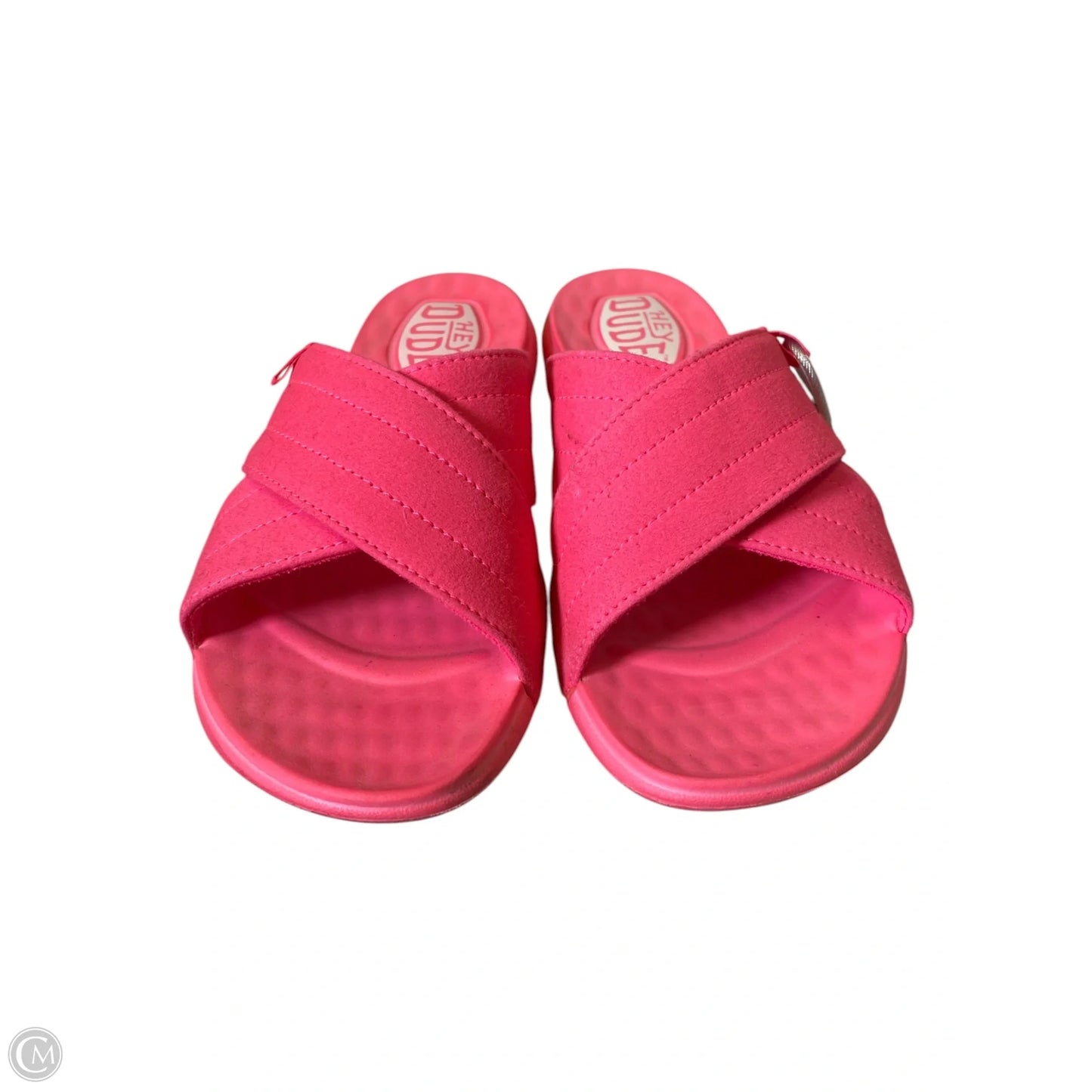 Shoes Flats By Hey Dude In Pink, Size: 6