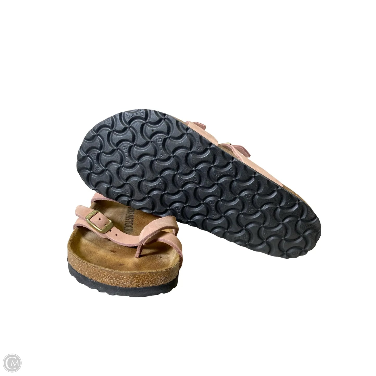 Sandals Flats By Birkenstock In Pink, Size: 8