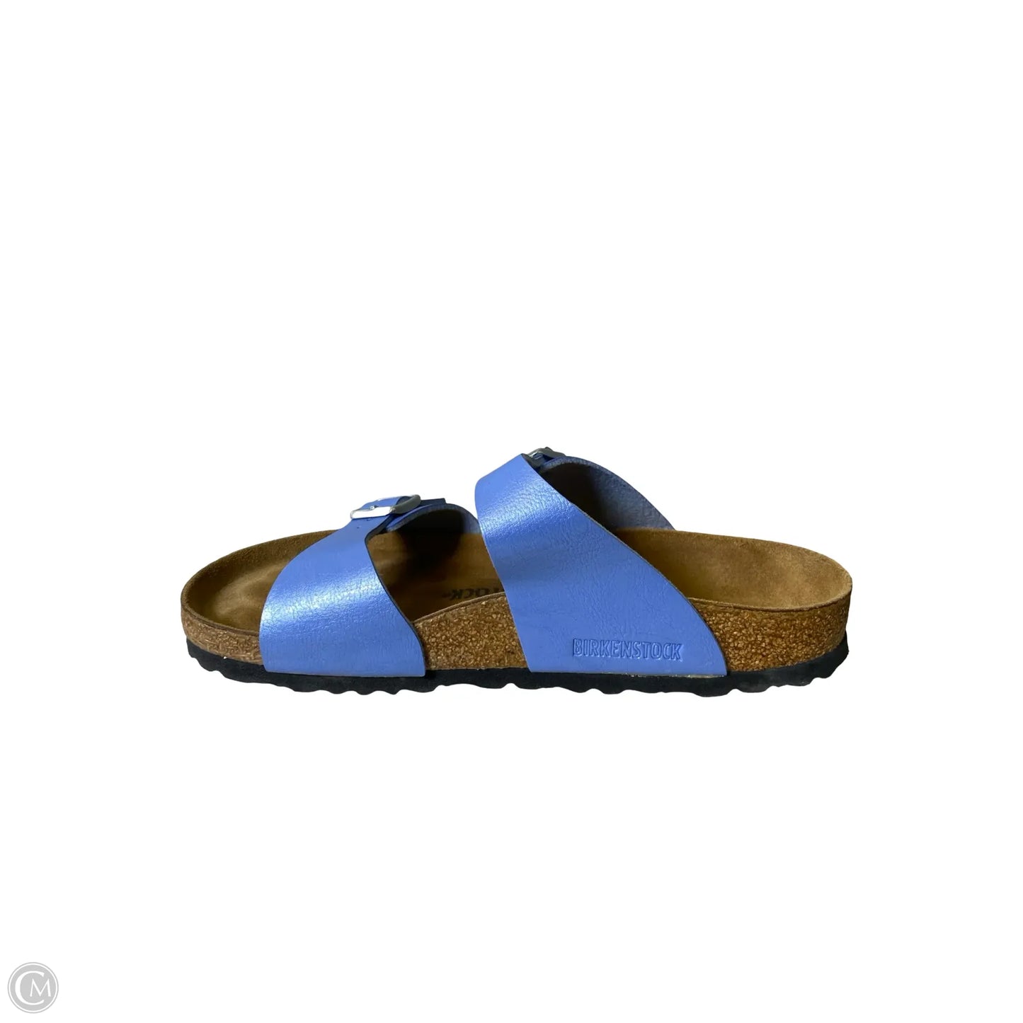 Sandals Flats By Birkenstock In Blue, Size: 8