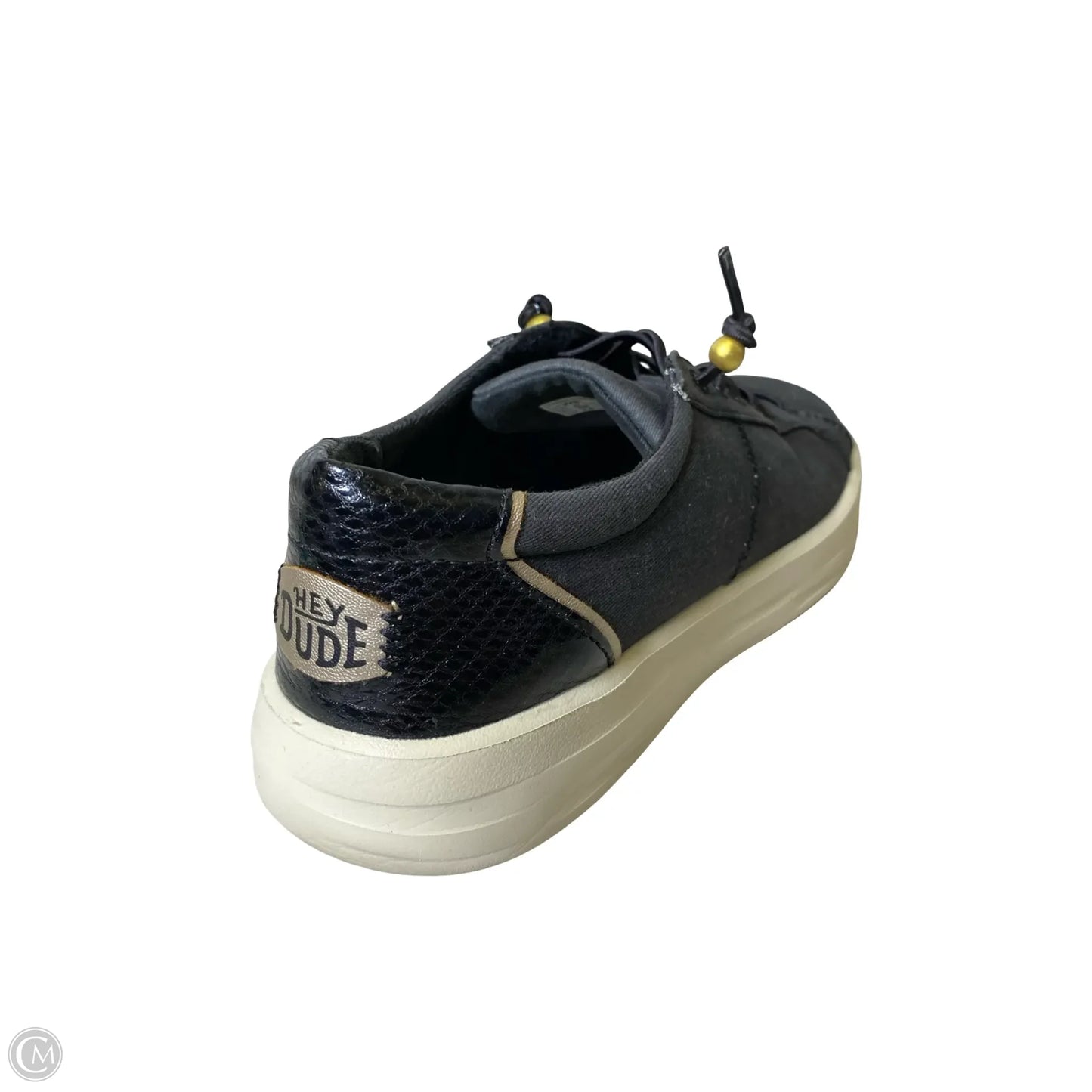Shoes Flats By Hey Dude In Black, Size: 8