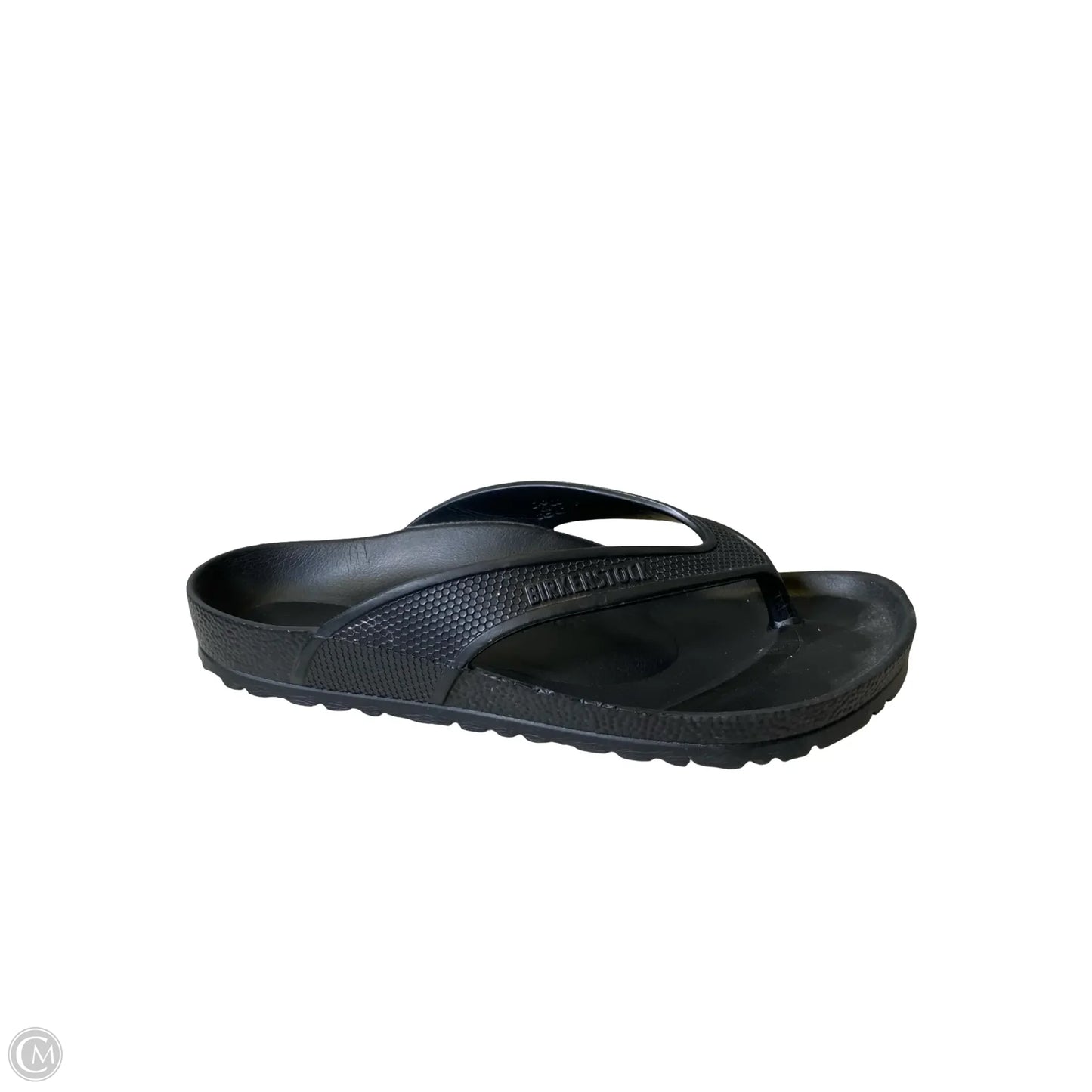 Sandals Flats By Birkenstock In Black, Size: 8