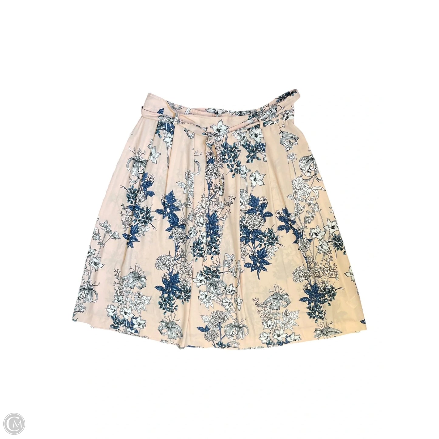 Skirt Maxi By Banana Republic In Pink & Yellow, Size: 10