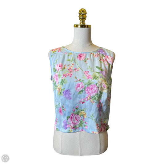 Top Sleeveless By Clothes Mentor In Multi-colored, Size: S