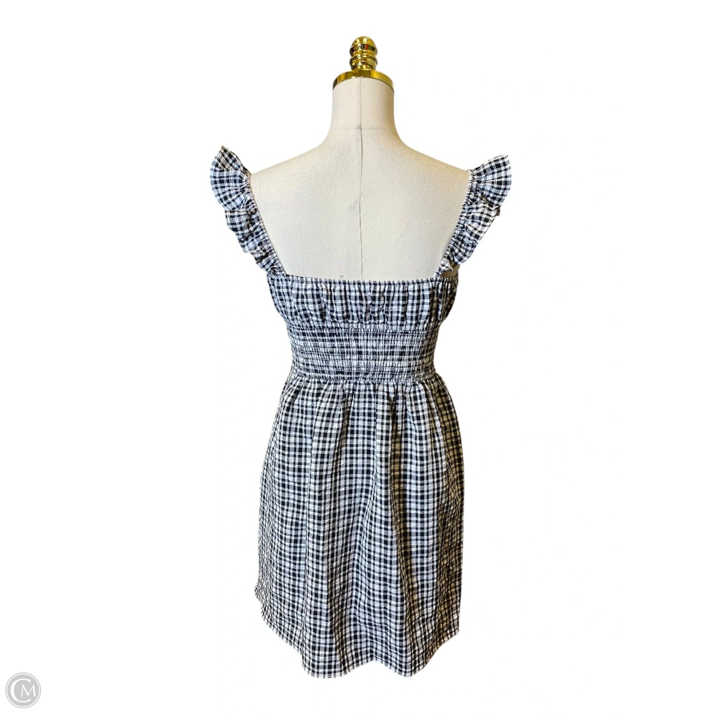 Dress Casual Midi By Wayf In Black & White, Size: Xs