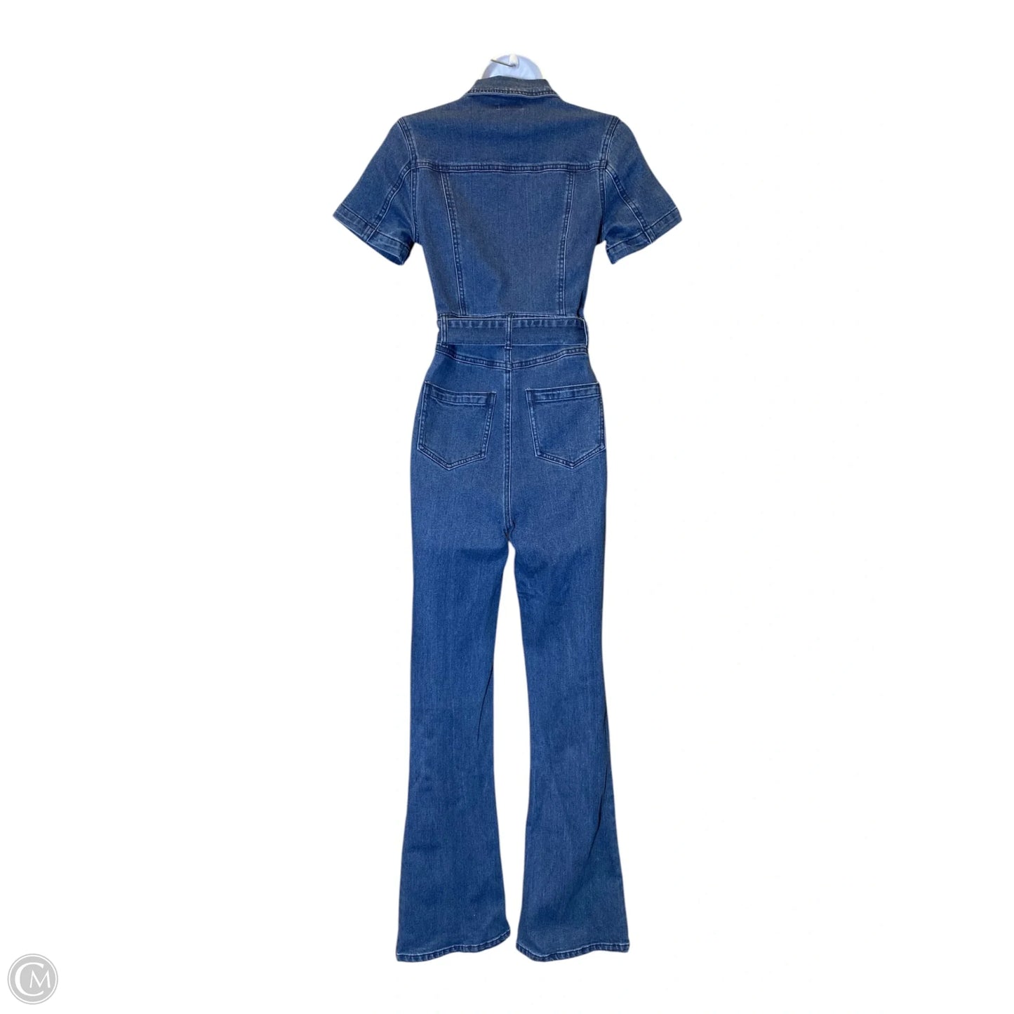 Jumpsuit By Nasty Gal In Blue Denim, Size: S