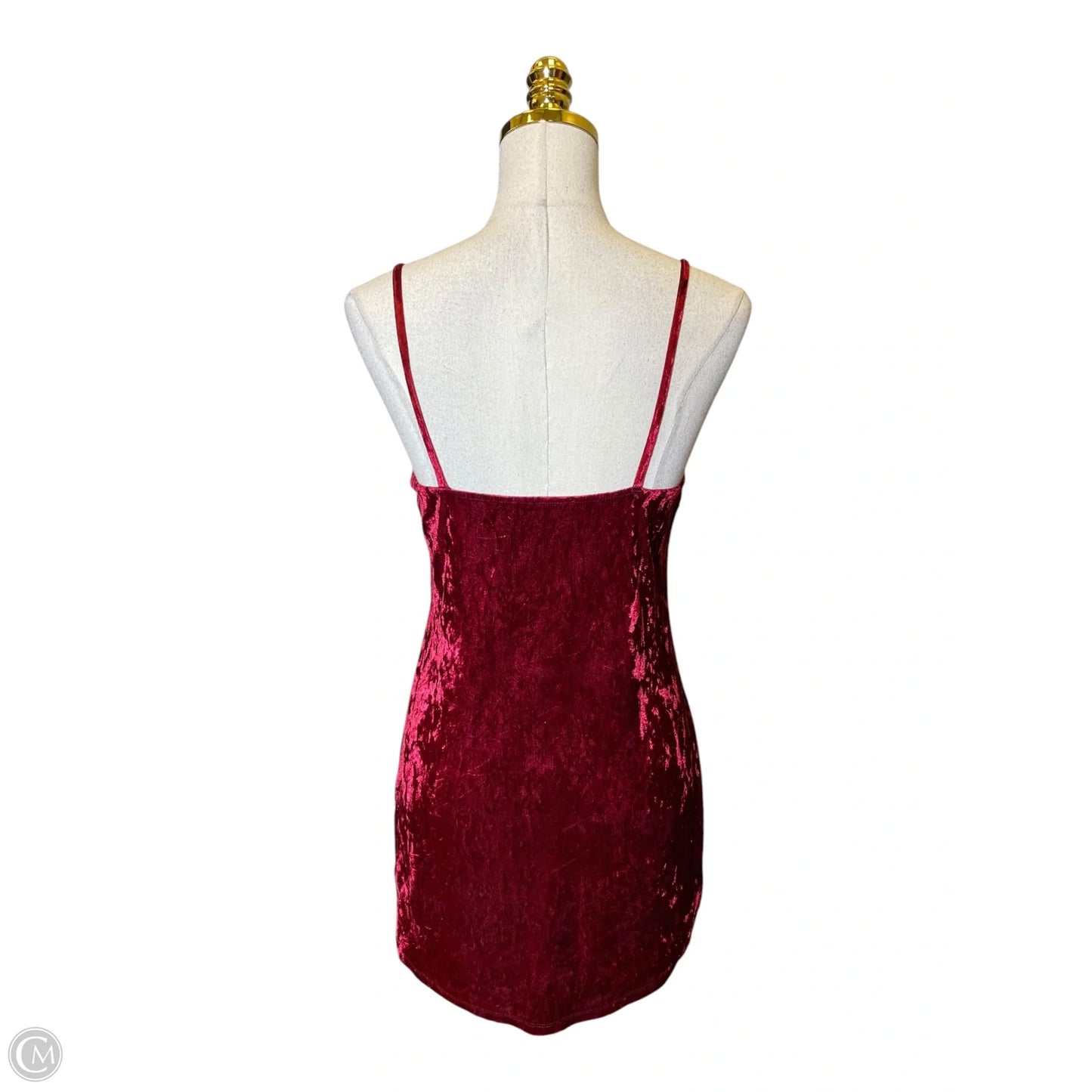 Dress Casual Midi By Forever 21 In Red, Size: M