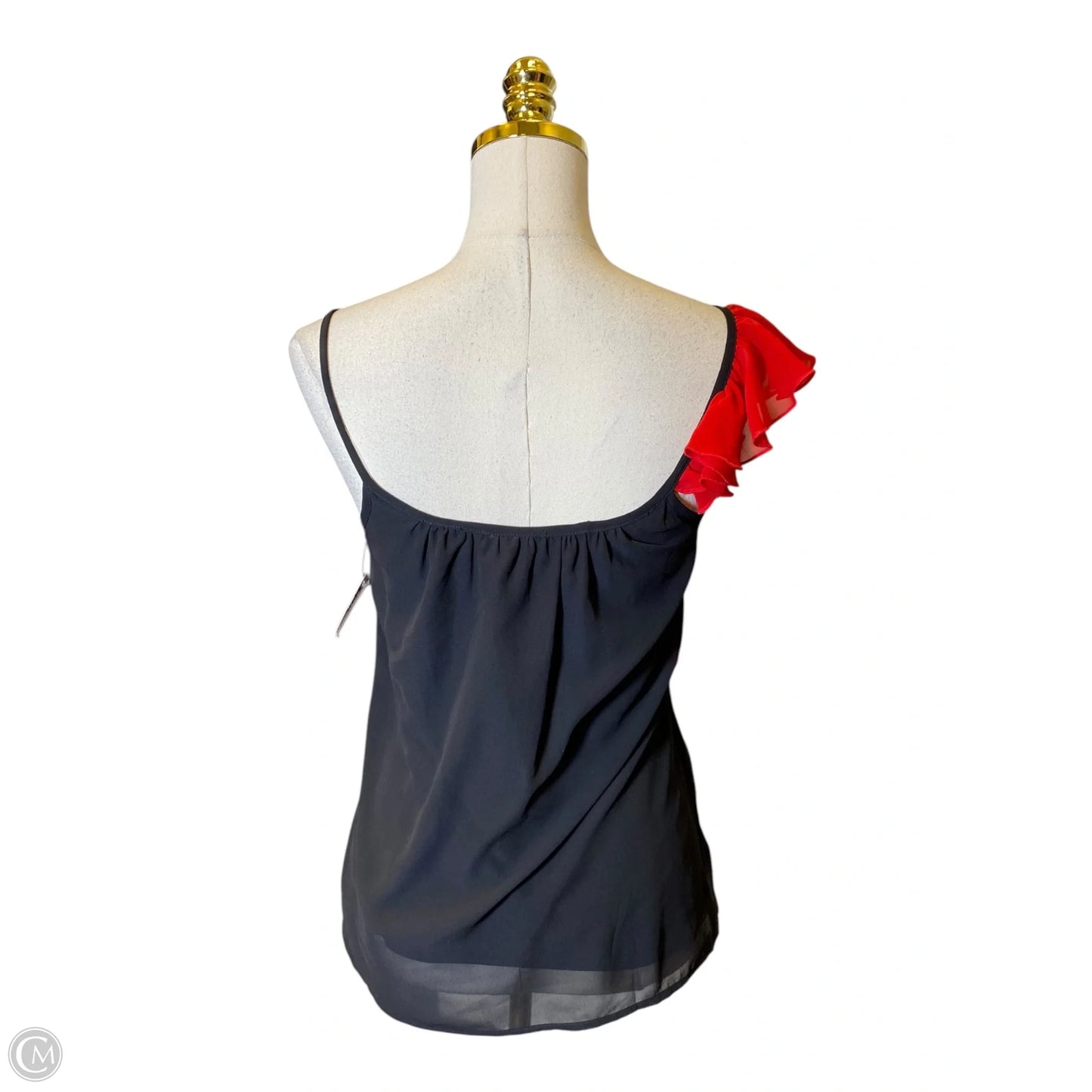 Top Sleeveless By Clothes Mentor In Black & Red, Size: S