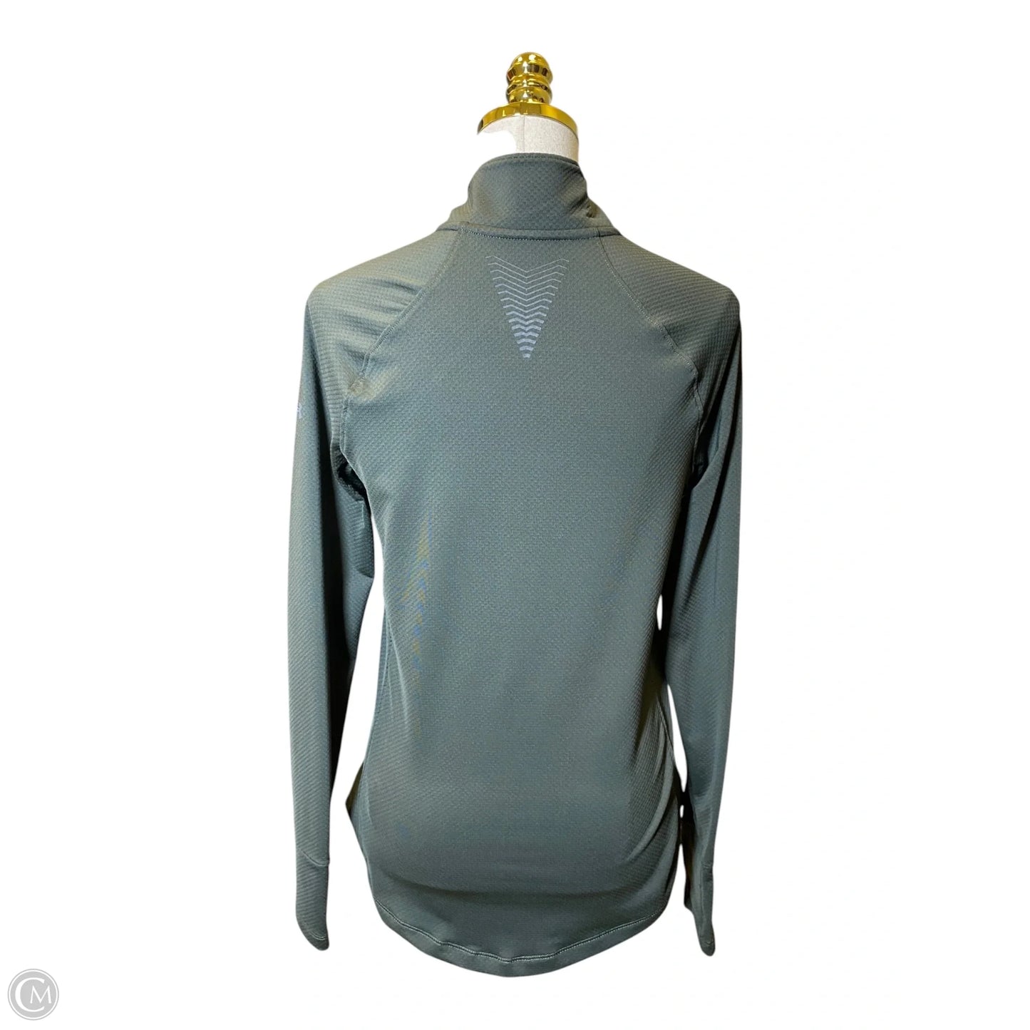 Athletic Jacket By Under Armour In Green, Size: L