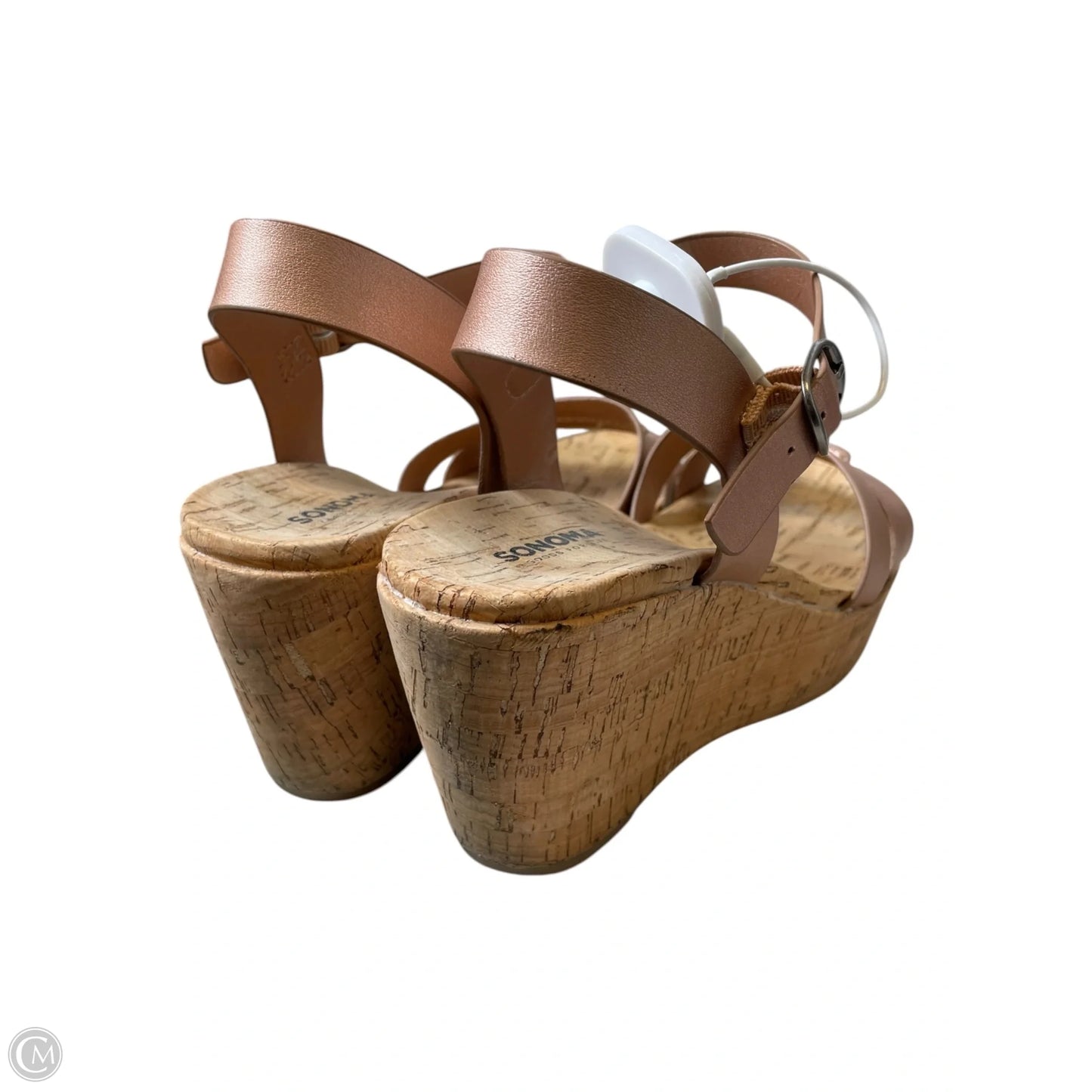 Shoes Heels Platform By Sonoma In Tan, Size: 9