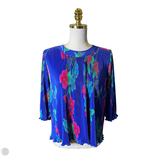 Top Long Sleeve By Clothes Mentor In Multi-colored, Size: M