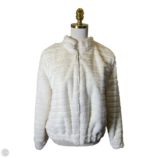 Jacket Other By Clothes Mentor In Cream, Size: Xl