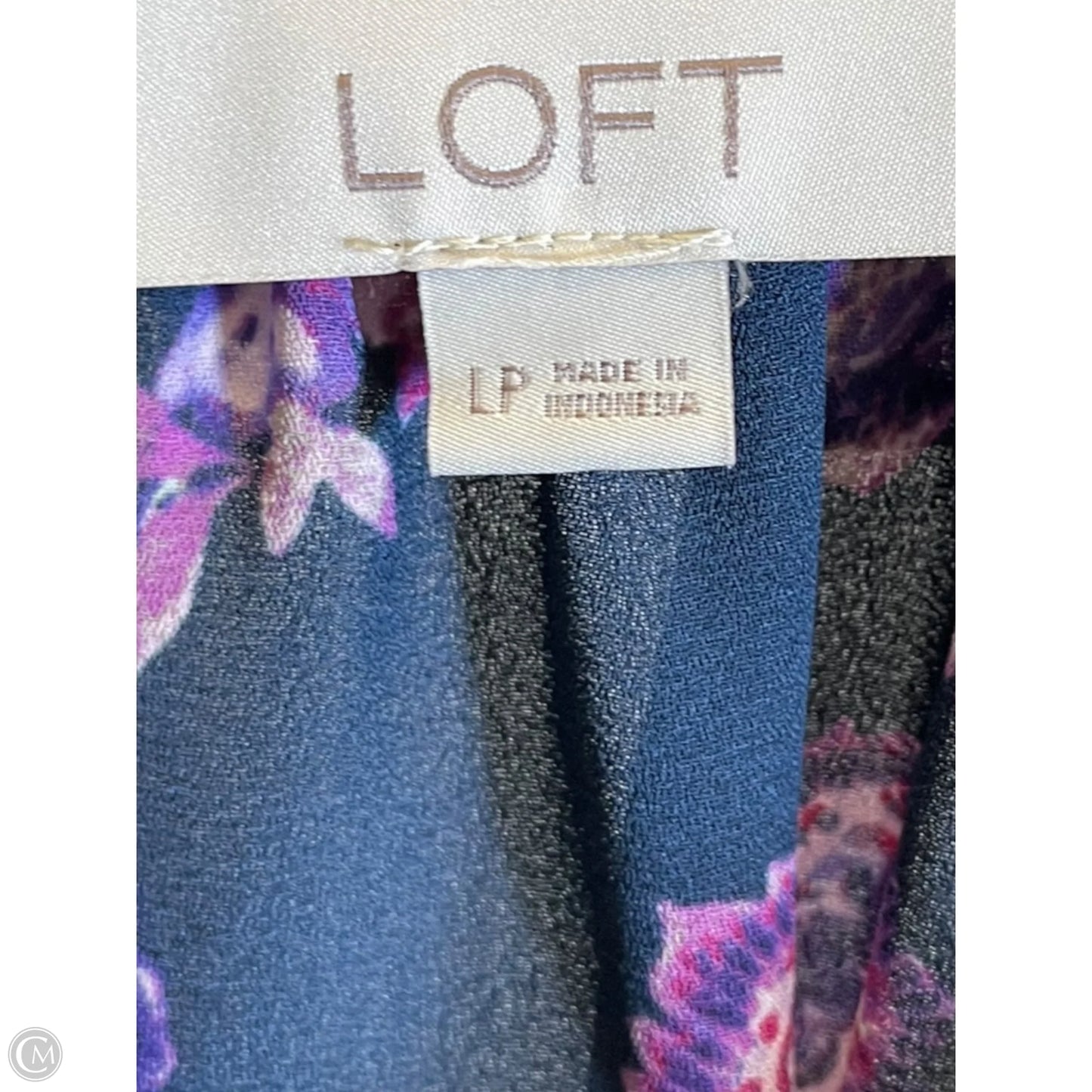 Top Long Sleeve By Loft In Purple, Size: Lp