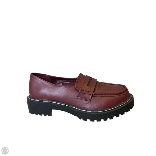 Shoes Flats By Torrid In Maroon, Size: 10