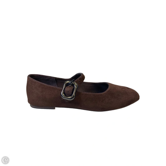 Shoes Flats By H&m In Brown, Size: 5