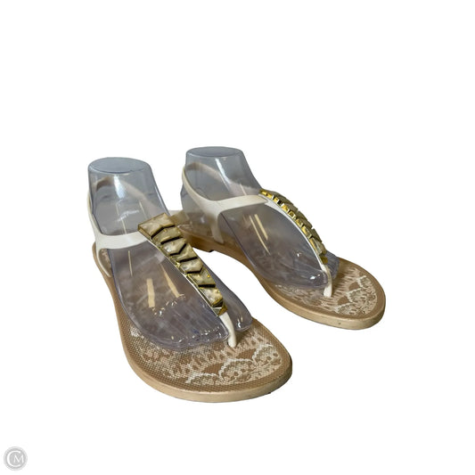 Sandals Flats By American Eagle In Cream, Size: 9
