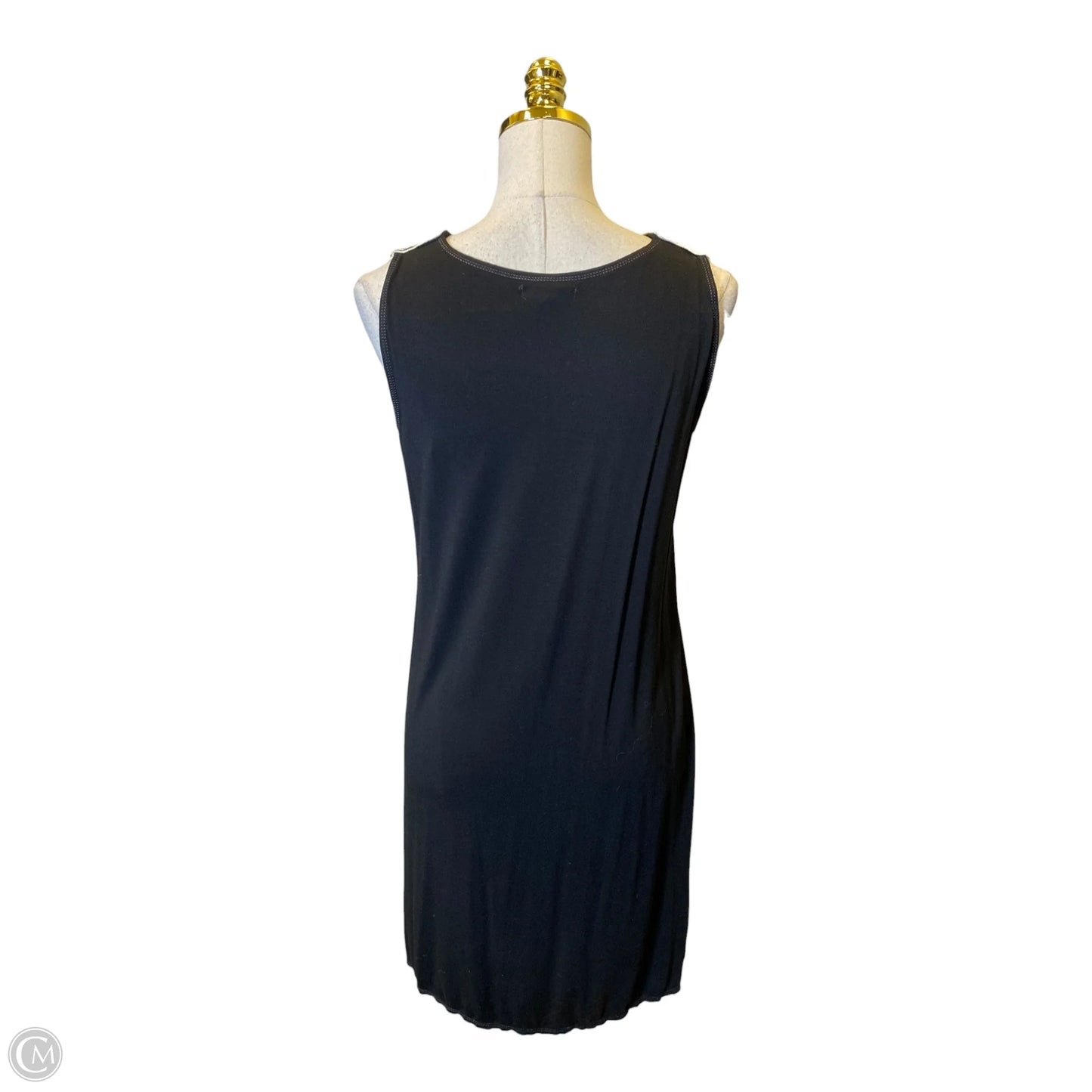 Dress Casual Midi By Max Studio In Black & Cream, Size: S