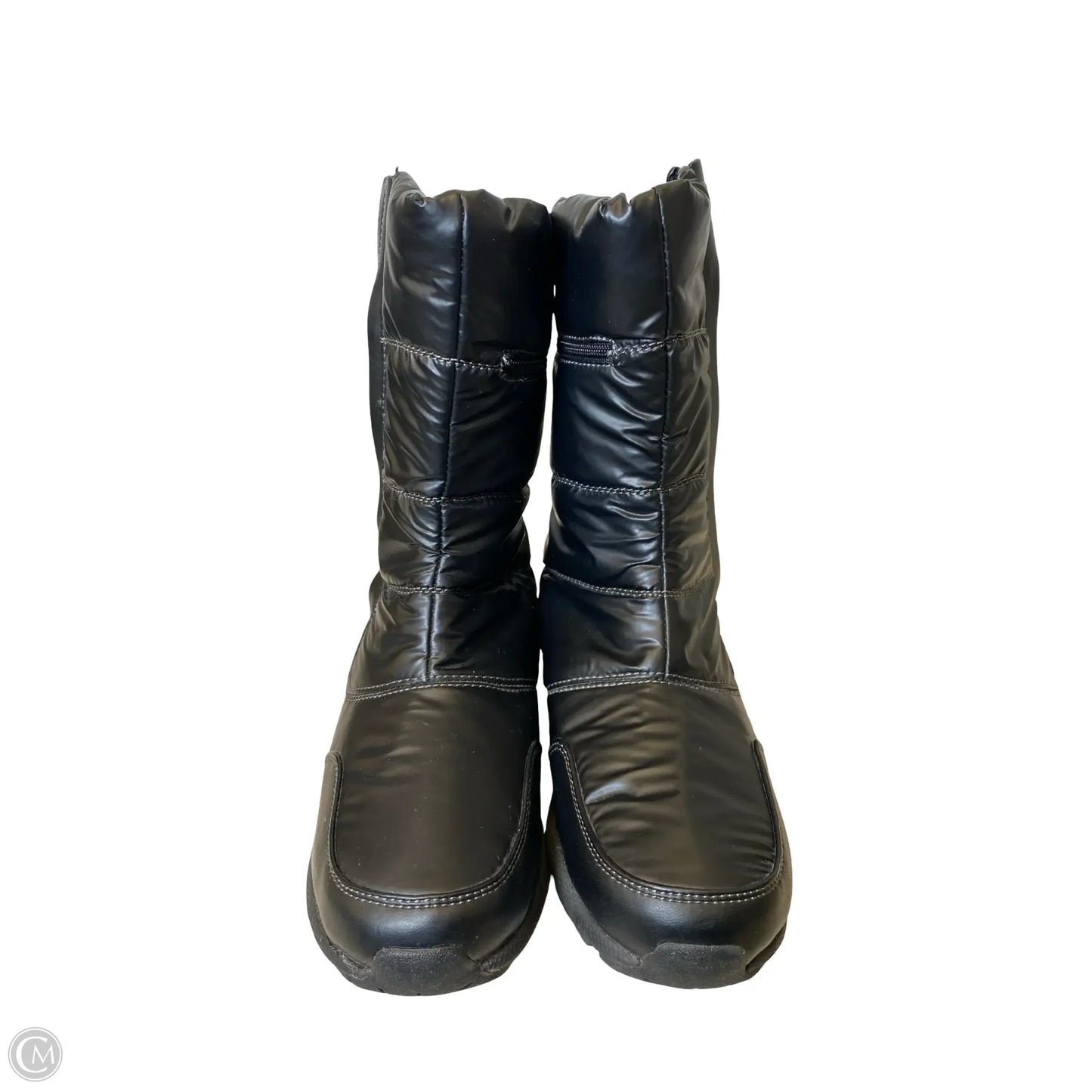 Boots Ankle Flats By Sporto In Black, Size: 8