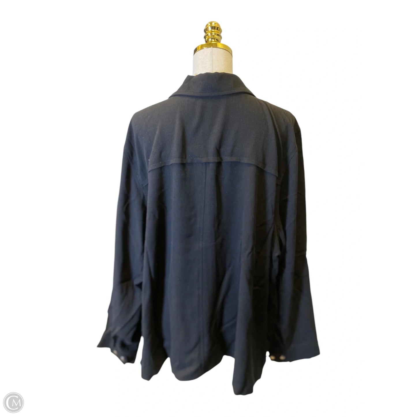 Jacket Other By Clothes Mentor In Black, Size: 3x