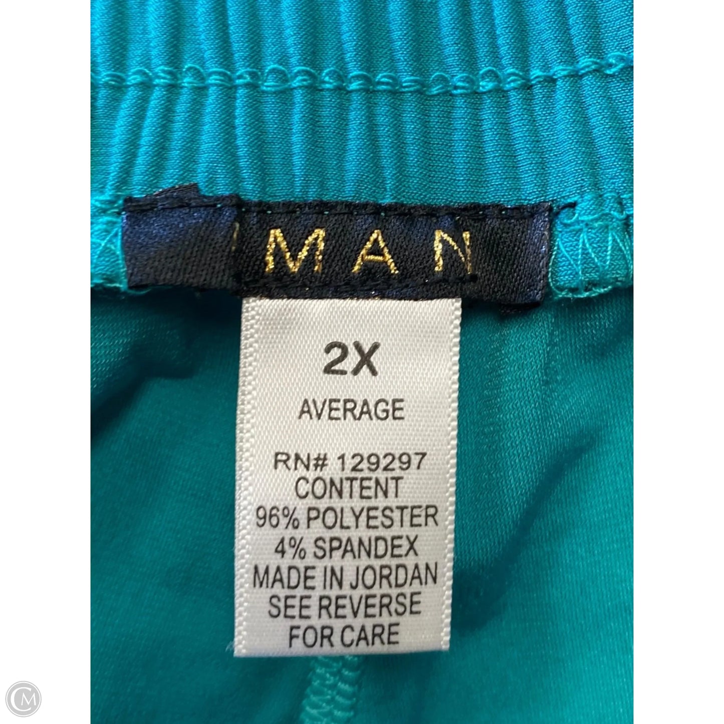Pants Other By Clothes Mentor In Teal, Size: 2x