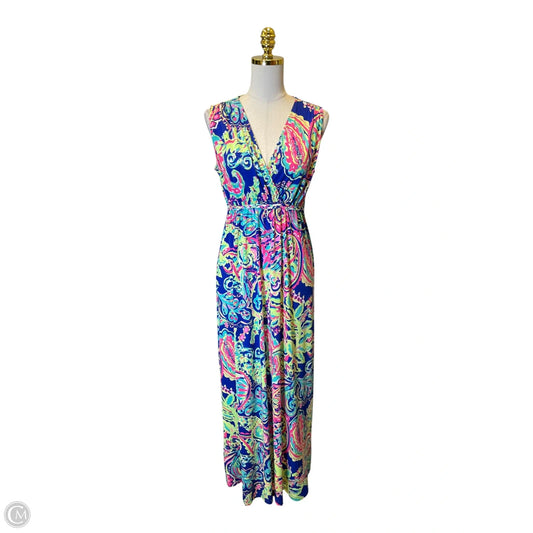 Dress Casual Maxi By Philosophy In Multi-colored, Size: M