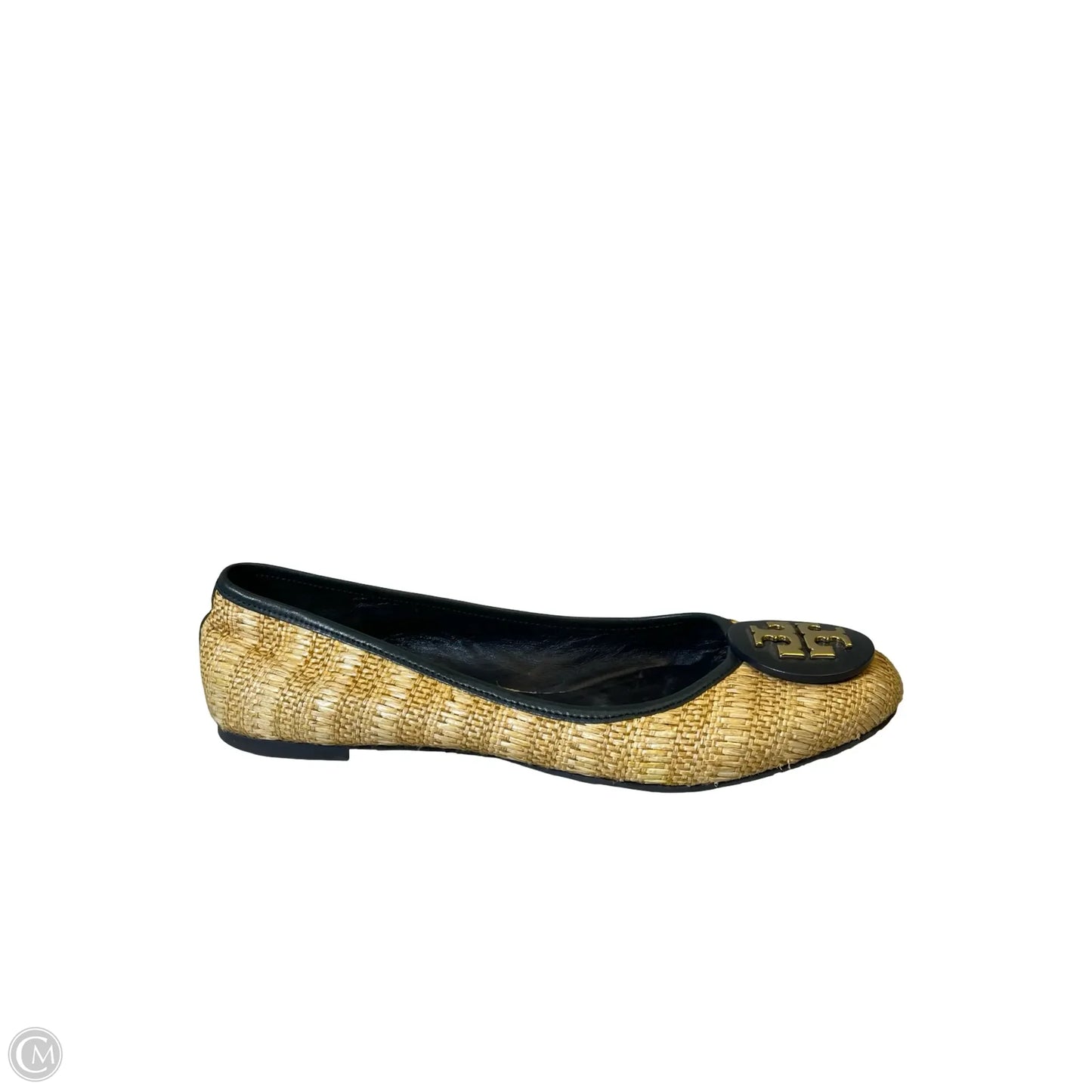 Shoes Designer By Tory Burch In Black & Cream, Size: 10