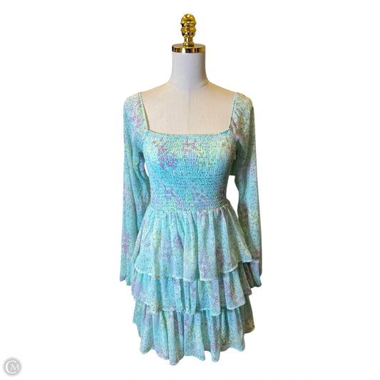 Dress Casual Short By Madden Nyc In Floral Print, Size: M