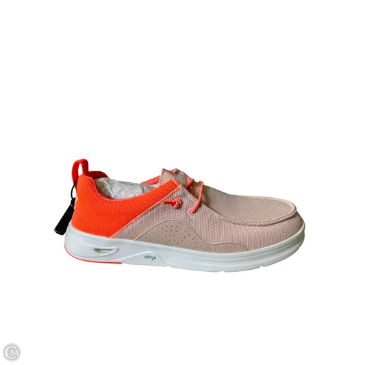Shoes Flats By Hey Dude In Pink, Size: 8