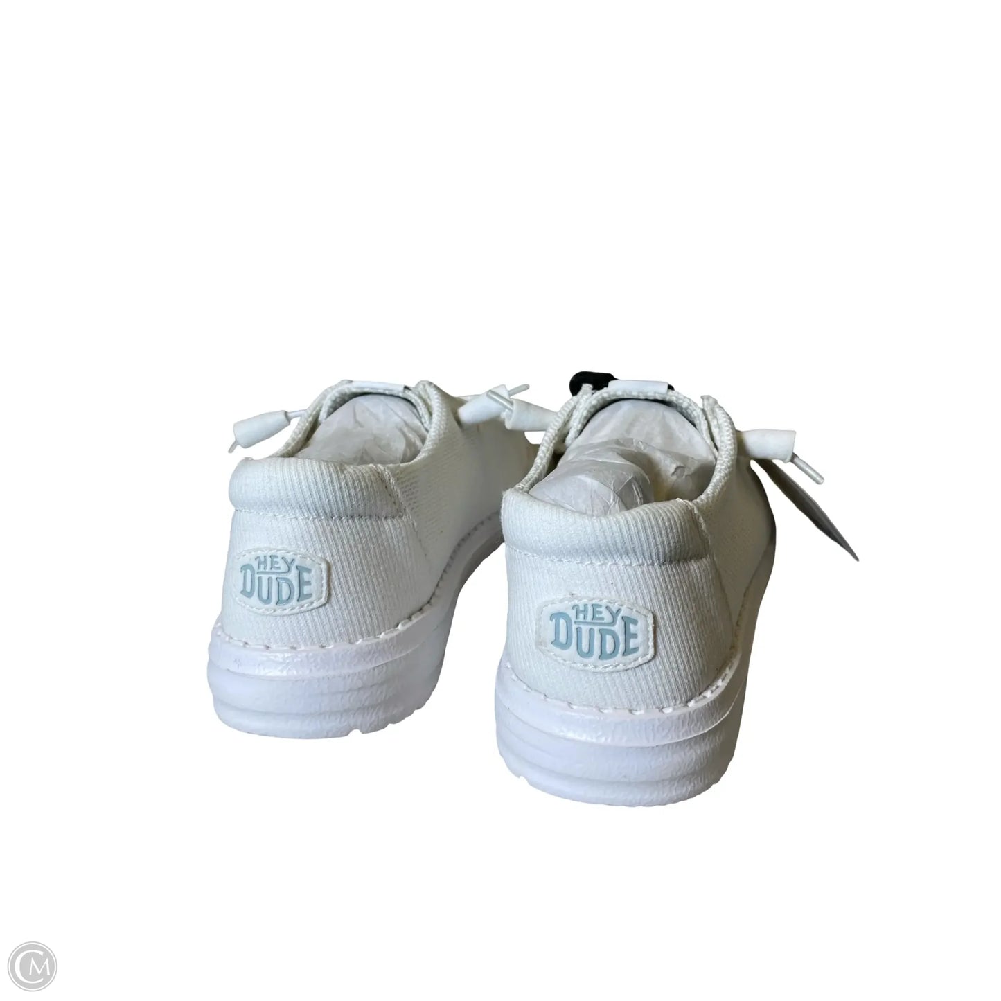 Shoes Flats By Hey Dude In White, Size: 8