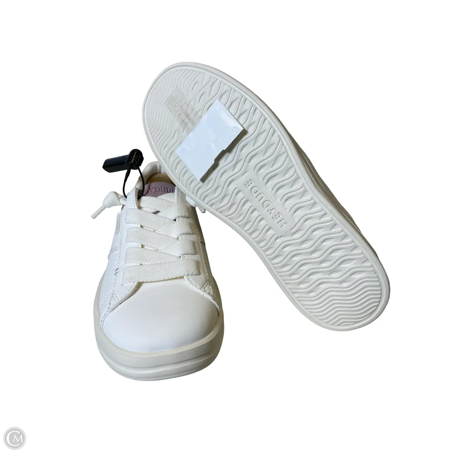 Shoes Flats By Hey Dude In Cream, Size: 8