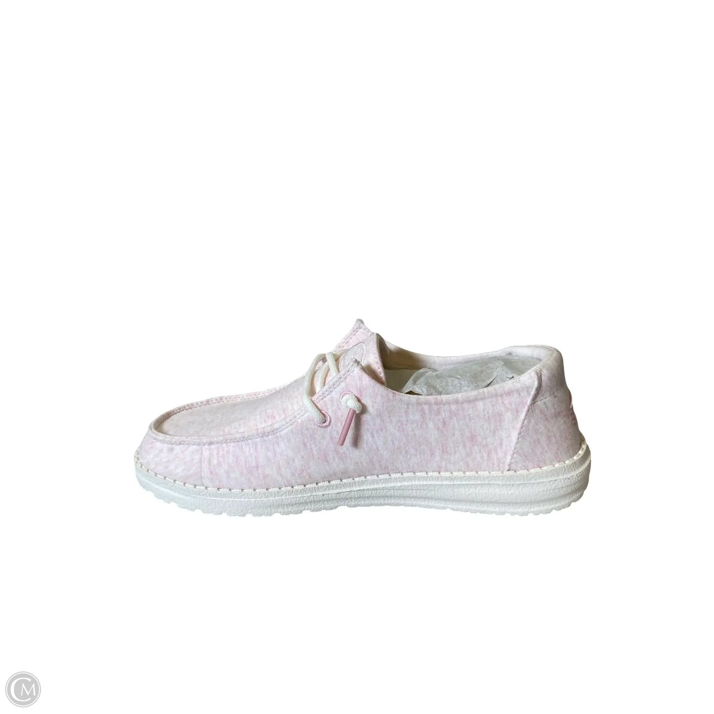 Shoes Flats By Hey Dude In Pink, Size: 8