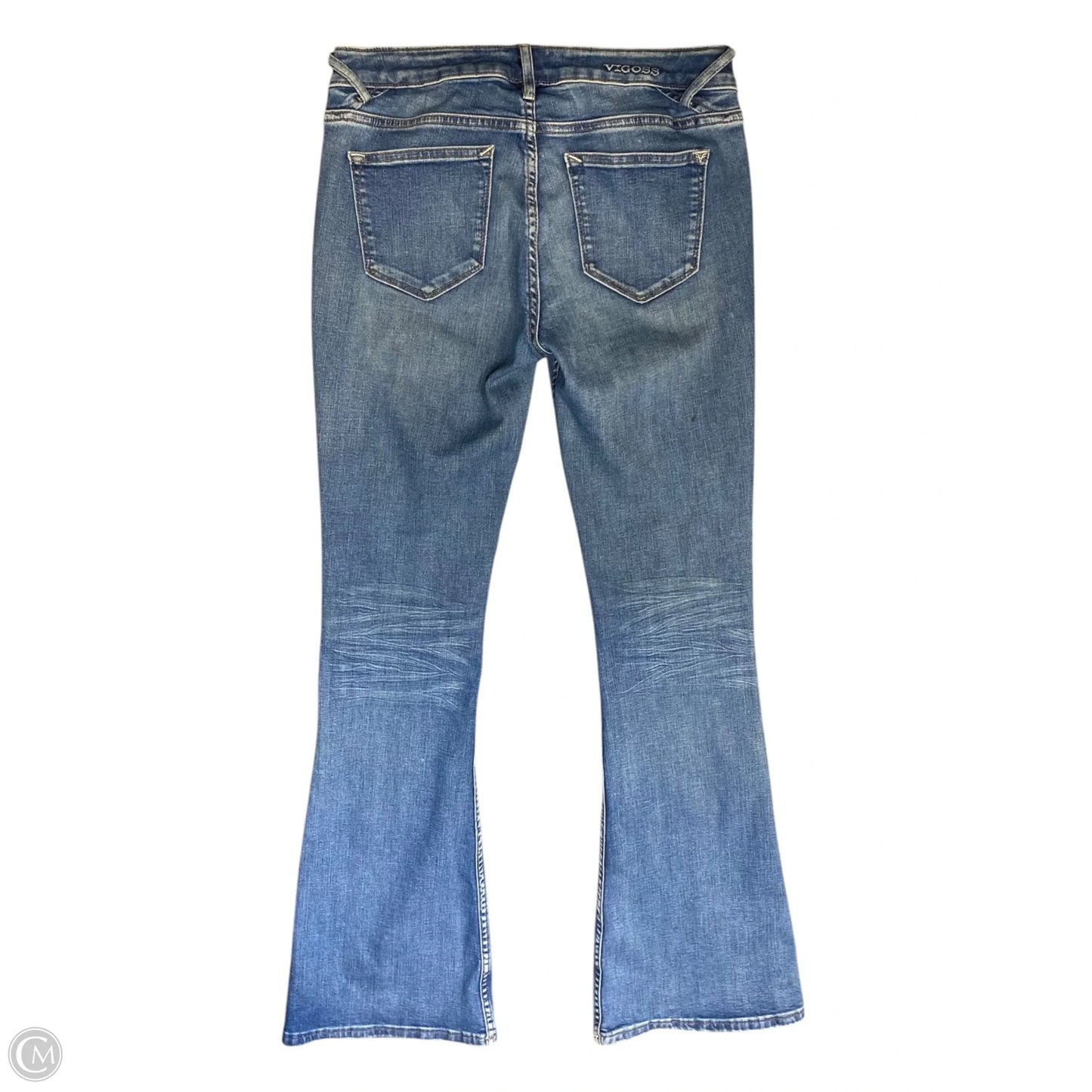Jeans Boot Cut By Vigoss In Blue Denim, Size: 2