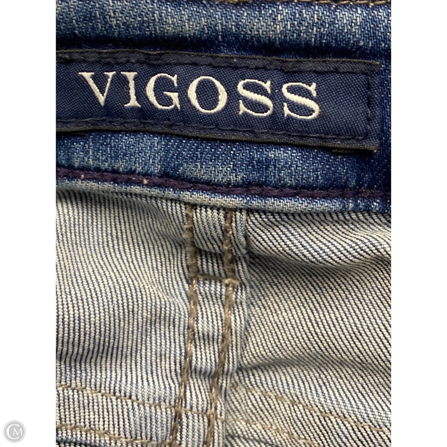 Jeans Boot Cut By Vigoss In Blue Denim, Size: 2