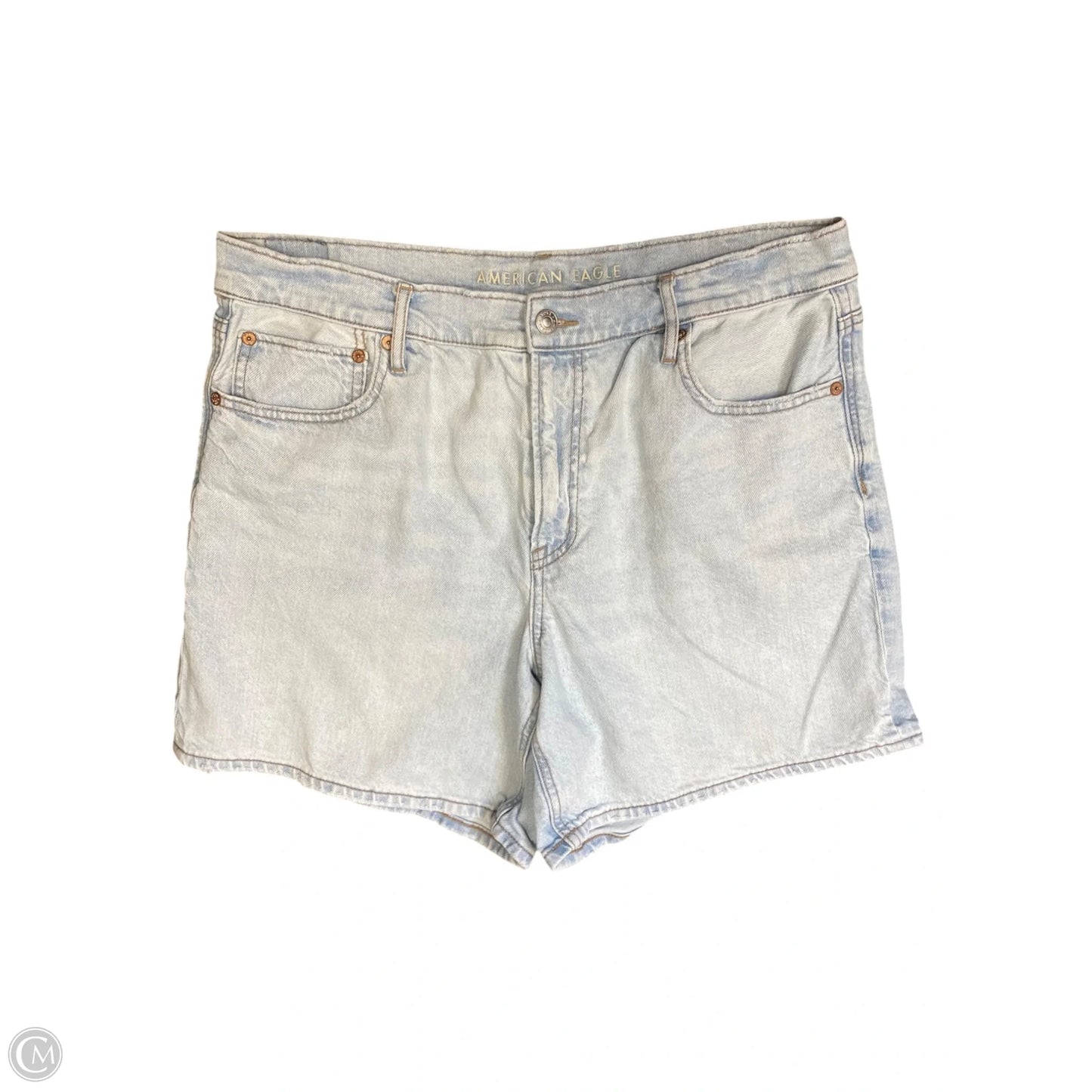 Shorts By American Eagle In Blue Denim, Size: 14