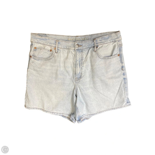 Shorts By American Eagle In Blue Denim, Size: 14