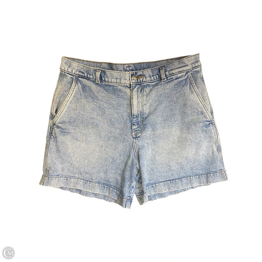 Shorts By Calvin Klein In Blue Denim, Size: 14