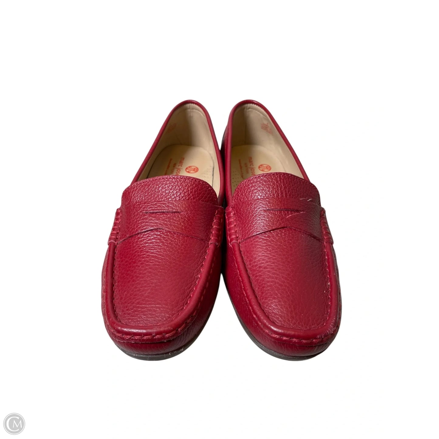 Shoes Flats By Clothes Mentor In Red, Size: 9