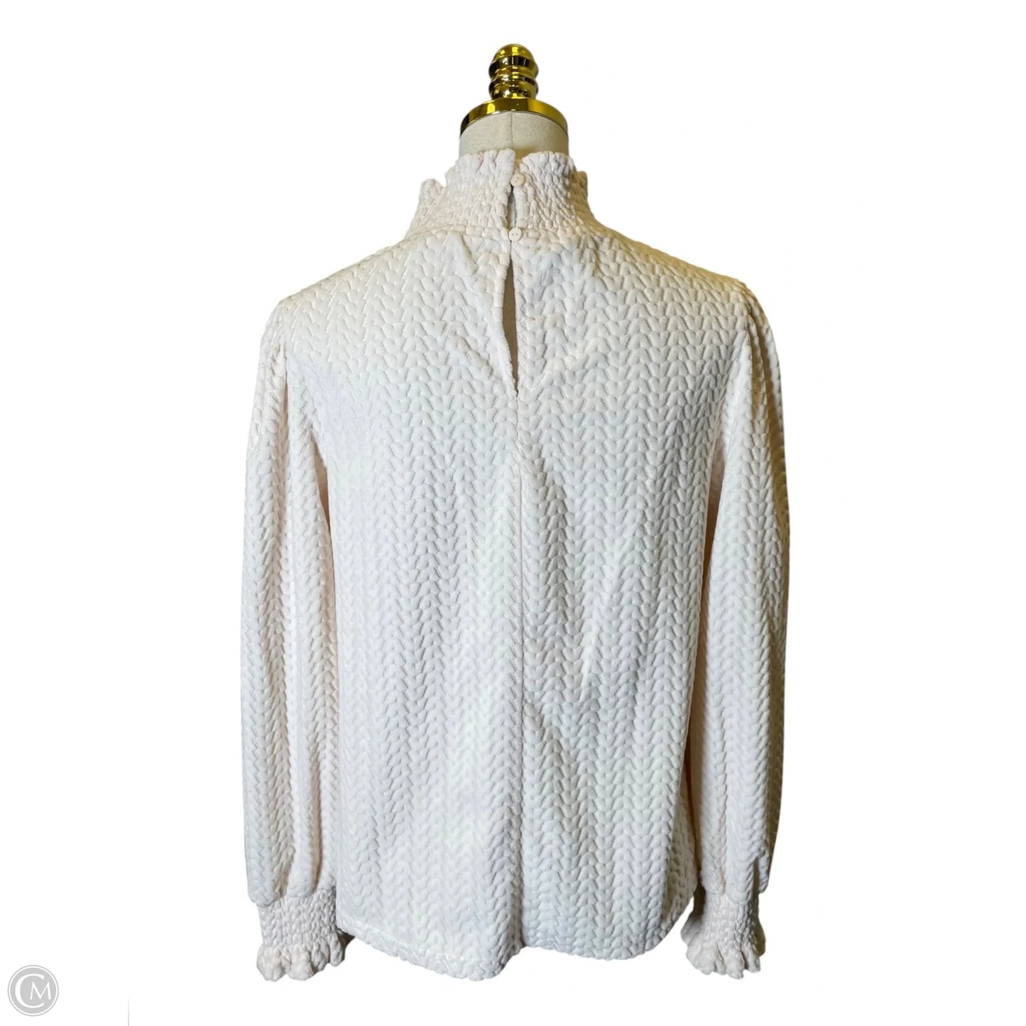 Top Long Sleeve By Voy In Pink, Size: S