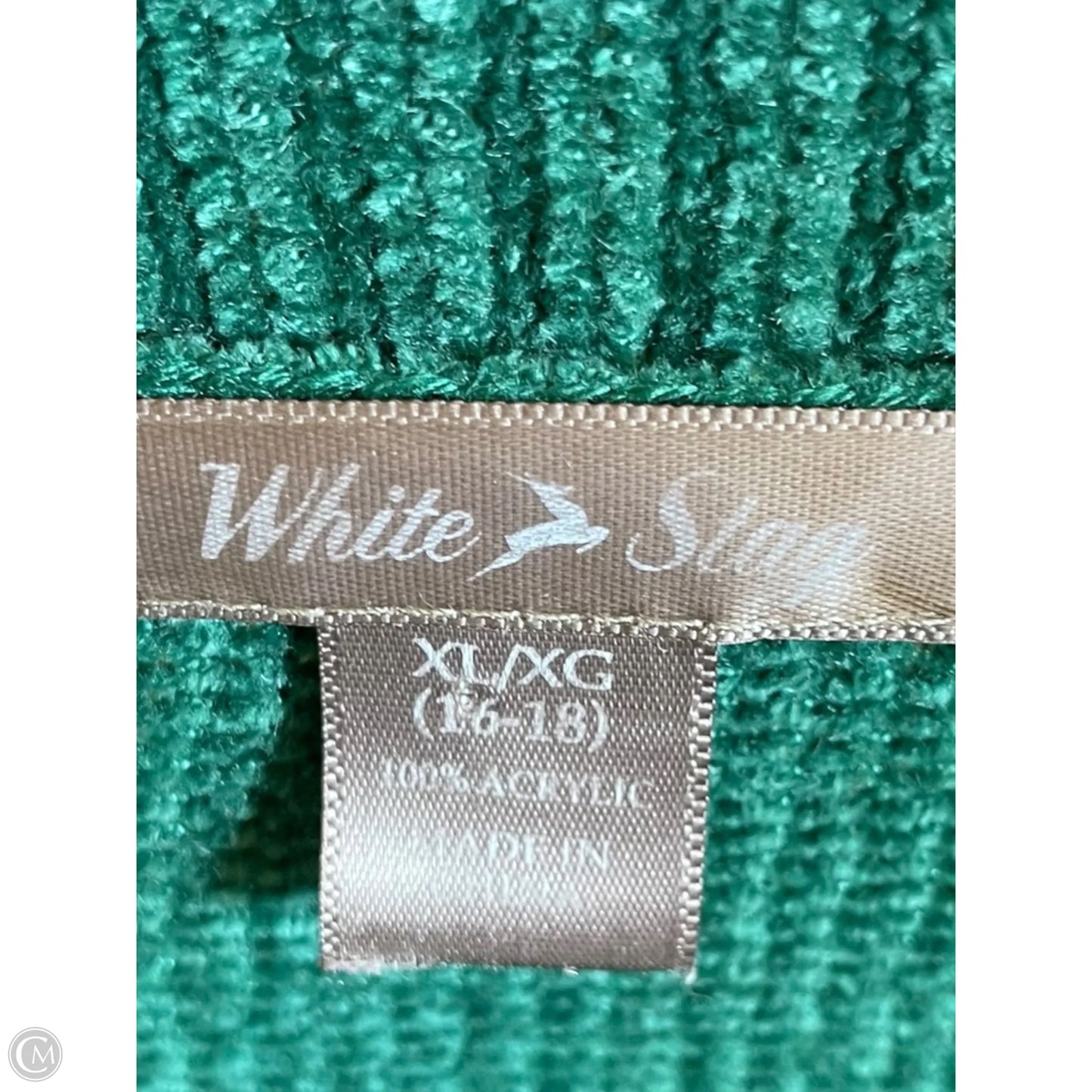 Sweater By White Stag In Green, Size: Xl