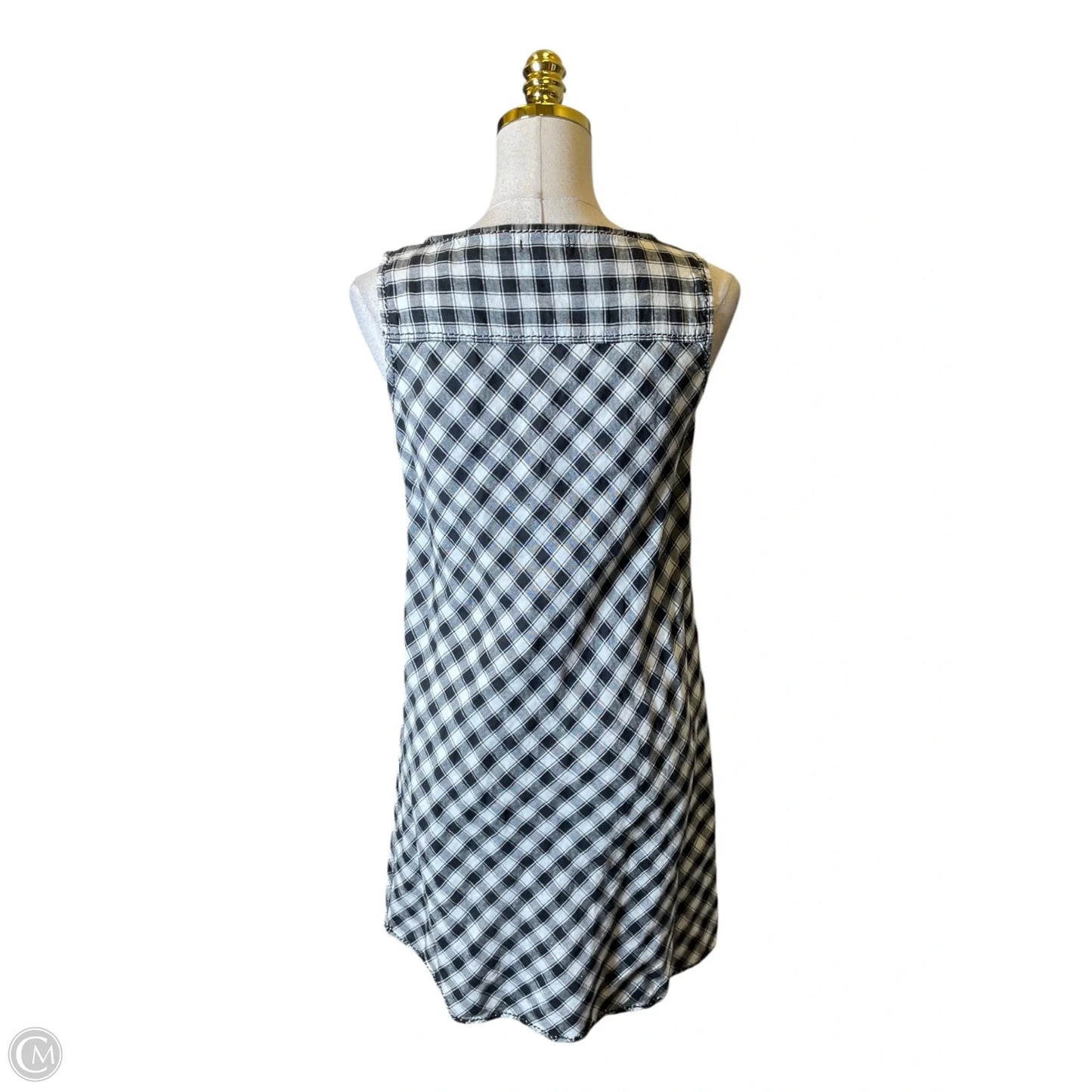 Dress Casual Midi By Max Studio In Black & White, Size: Xs