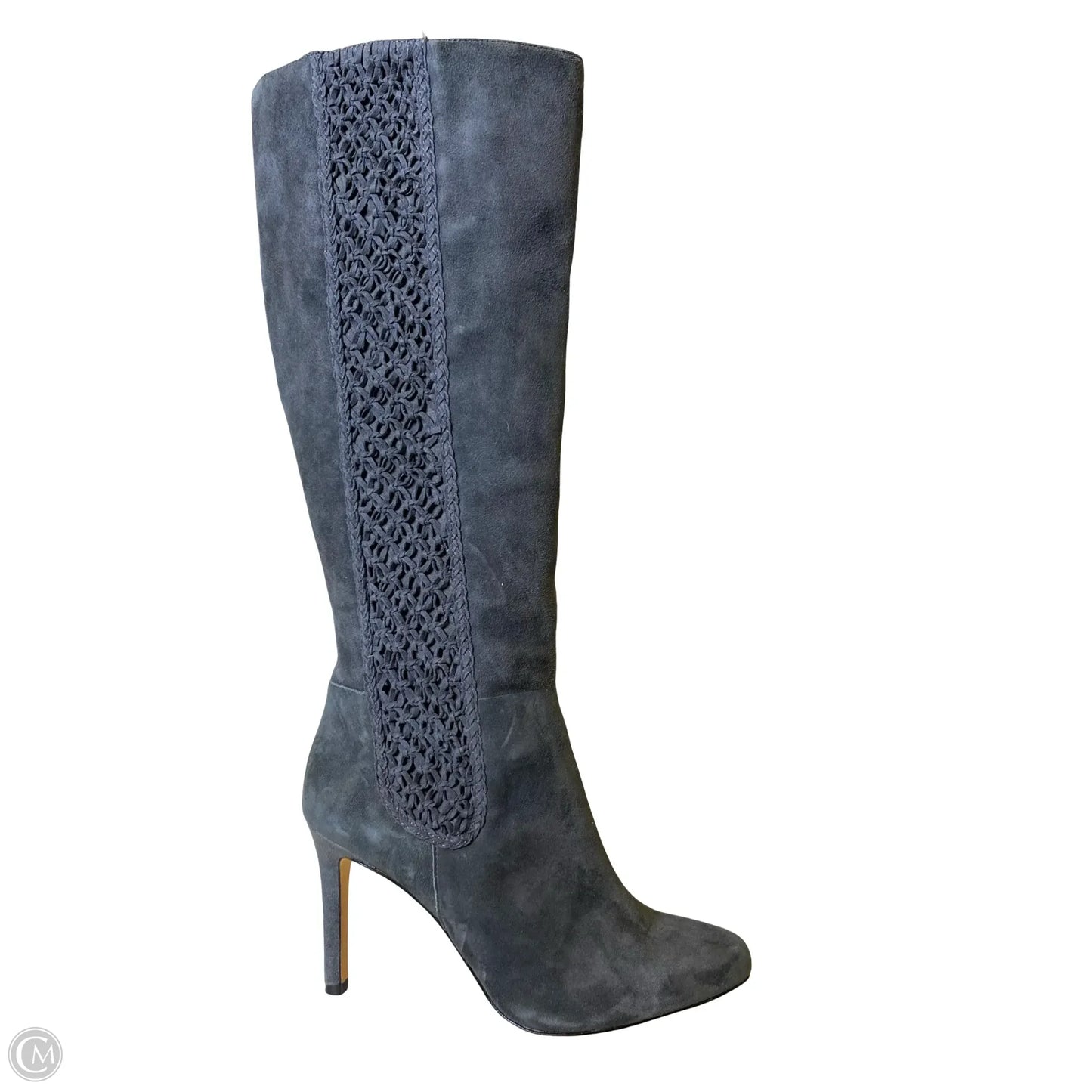 Boots Knee Heels By Antonio Melani In Grey, Size: 8