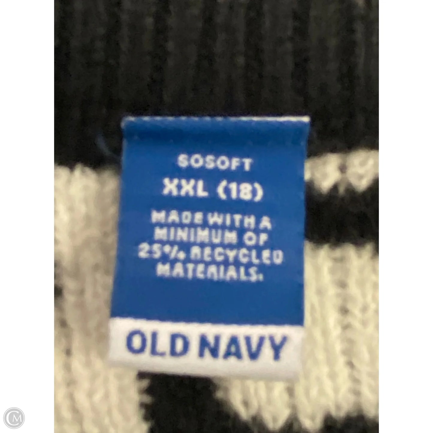 Vest Other By Old Navy In Black & White, Size: 2x