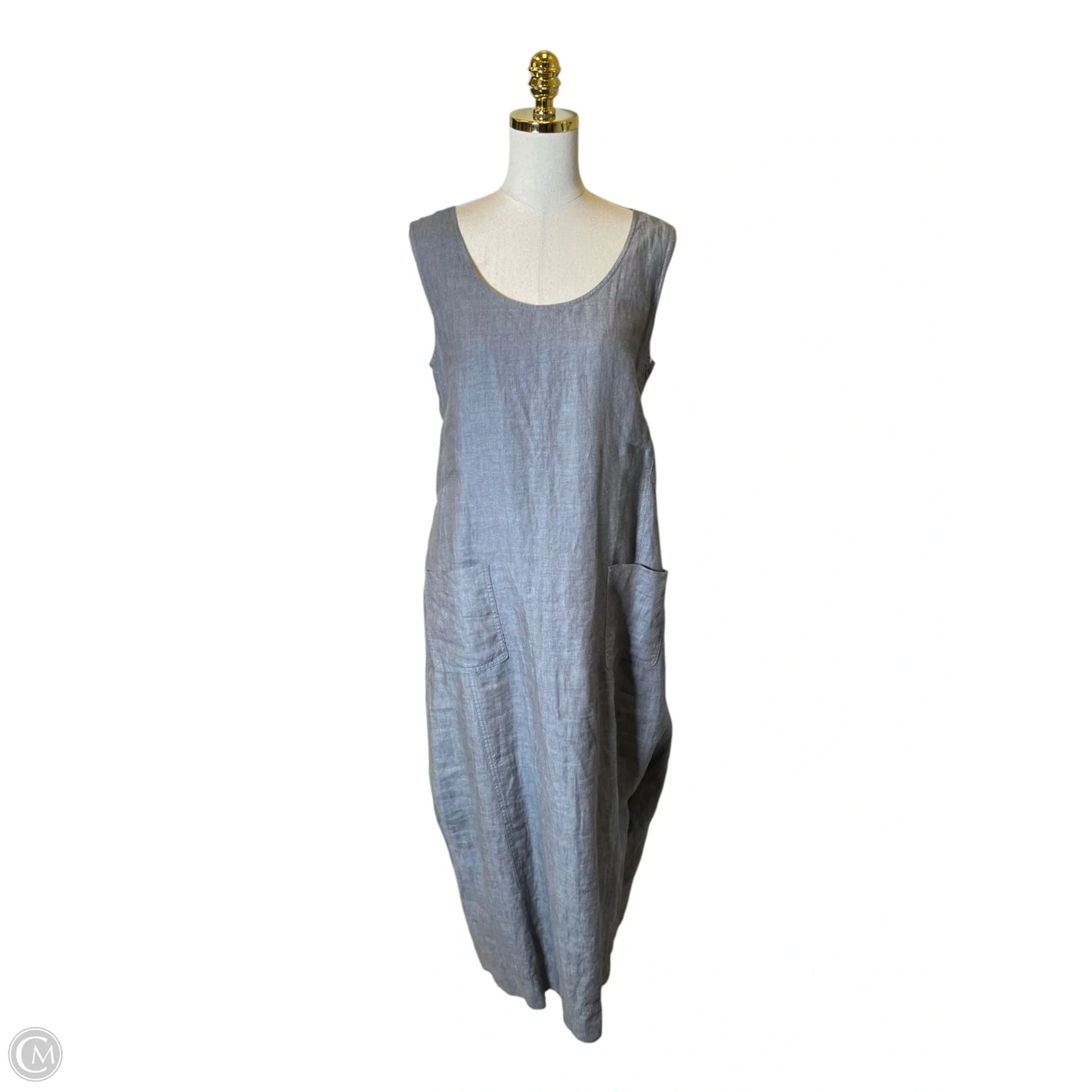 Dress Casual Maxi By Poetry In Grey, Size: 12