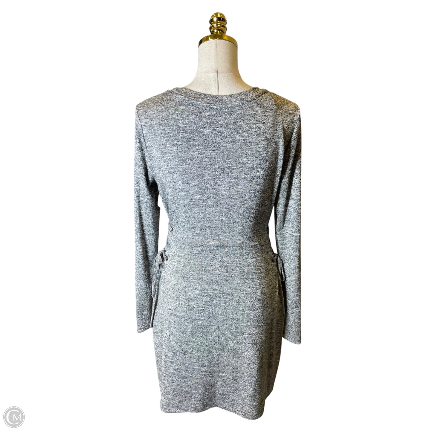 Dress Casual Midi By Alya In Grey, Size: S