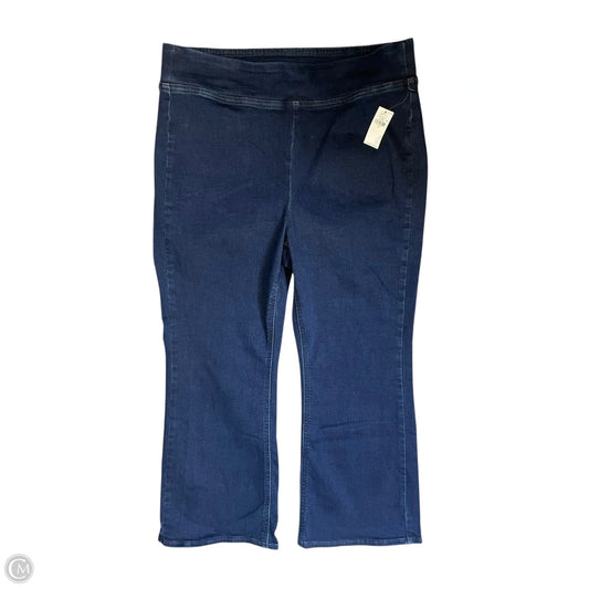 Jeans Boot Cut By Old Navy In Blue Denim, Size: 14